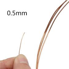 1M Copper Wire 0.5mm