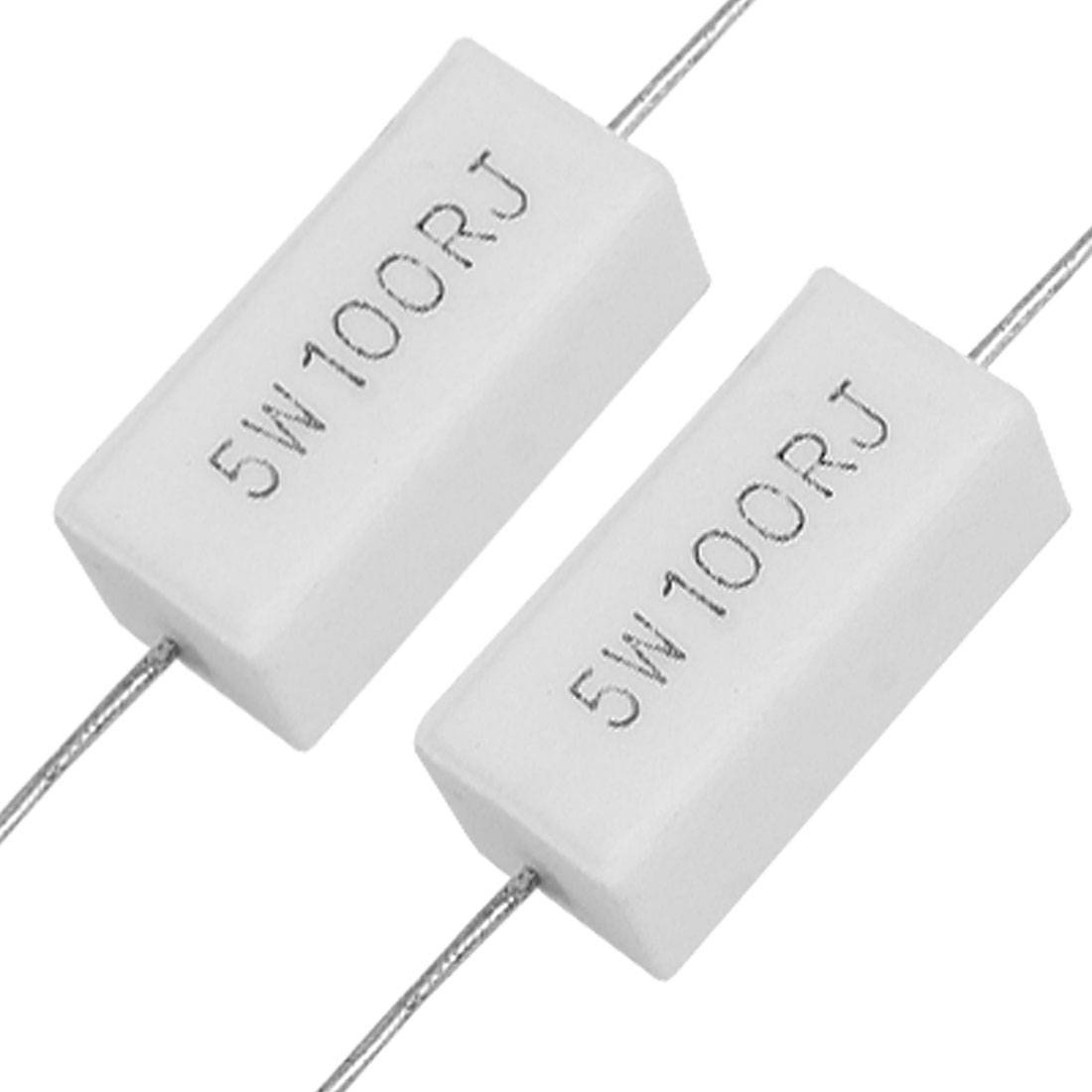 Resistor 100 Ohm 5 Watt 5%