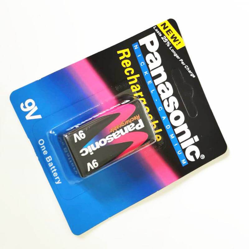 Rechargeable 9V Battery Panasonic