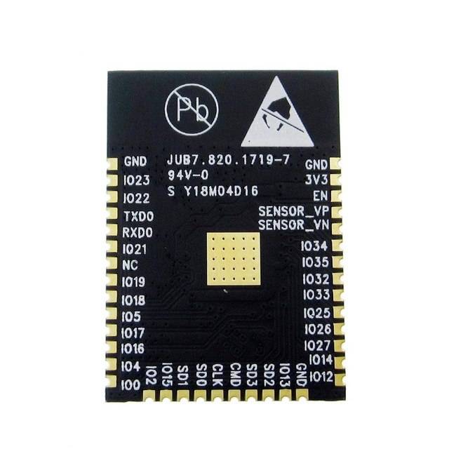 ESP-WROOM-32 Bluetooth and WiFi Dual Core CPU with Low Power Consumption MCU