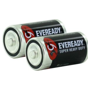 Eveready D-Size 1.5V Two Batteries