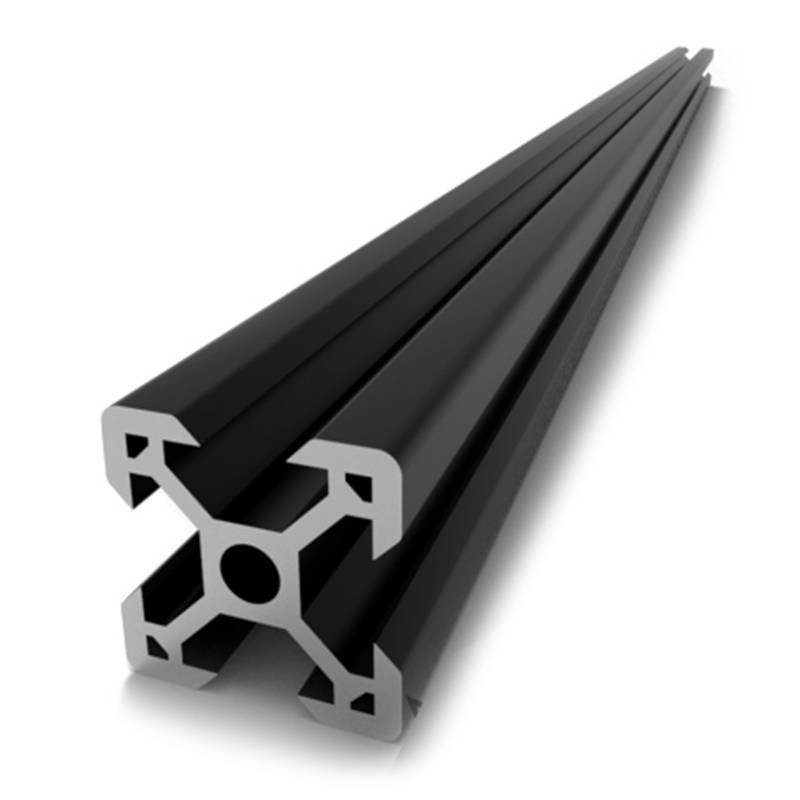 1M Industrial V slot Aluminum Rail Profile 3030 Black Color