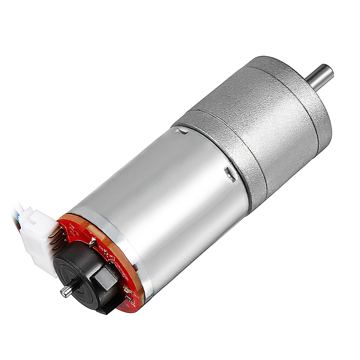 JGA25-370 DC Gearmotor 126 RPM with Encoder 12V