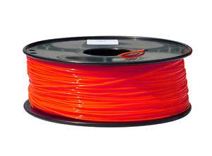 3D Printer PLA Filament 1.75mm Fluorescence Red