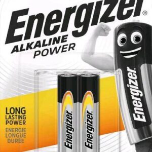 Energizer Alkaline AA 1.5V Two Batteries