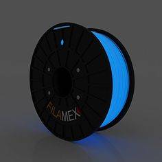 3D Printer PLA Filament 1.75mm Glow In Dark Blue