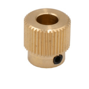 3D Printer Drive Gear Extruder 26 tooth Copper