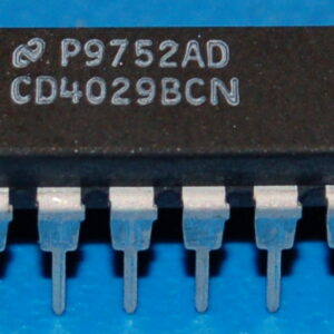 4029 DIP Presettable Up / Down Counter, Binary Or BCD-Decade