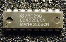 4522 DIP PROGRAMMABLE BCD DIVIDE-BY-N COUNTER