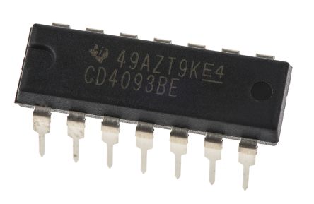 4093 DIP Quad 2-Input Schmitt Trigger