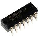 7407 DIP Hex Buffer / Driver With 30V Open Collector Outputs