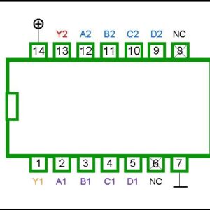 4082 DIP Dual 4-Input AND Gate