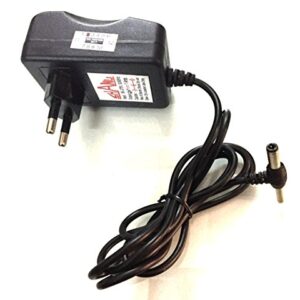 Output 12V 1A AC/DC Power Adapter (Black)