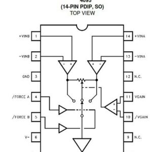 4095 DIP Gated “J-K” (Non-Inverting)