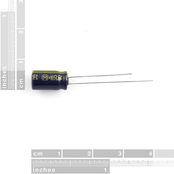 100UF 25V Aluminium Electrolytic Capacitor