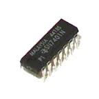 7401 DIP Quad 2-Input NAND Gate With Open Collector Outputs