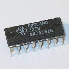 74161 DIP Synchronous 4-Bit Binary Counter With Synchronous Clear