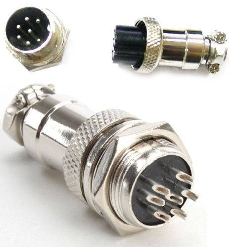 Chassis Mount Connector Plug 7 Pin