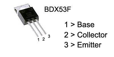 BDX53 NPN Epitaxial Silicon Transistor