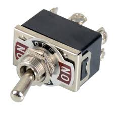 Large Toggle Switch 4 Pin 3 Way On/Off/On 15A 250V