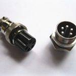 Chassis Mount Connector Plug 5 Pin