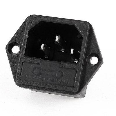 Power Cable Adapter Plug With Fuse