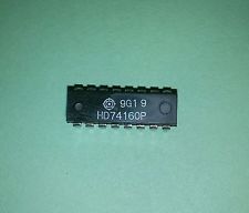 74160 DIP Synchronous 4-Bit Decade Counter With Asynchronous Clear