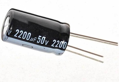 2200UF 50V Aluminum Electrolytic Capacitor