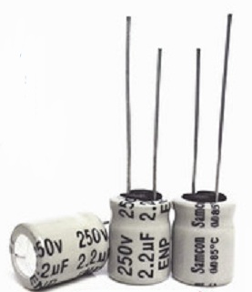 2.2UF 250V Aluminium Electrolytic Capacitor