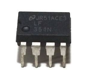 LF351 DIP WIDE BANDWIDTH JFET INPUT OPERATIONAL AMPLIFIER