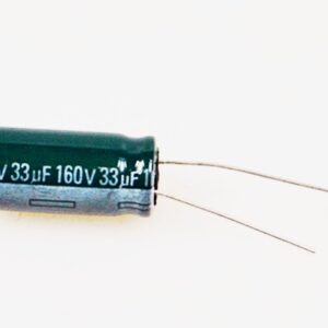 33UF 160V Aluminium Electrolytic Capacitor