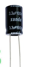 3.3UF 100V Aluminium Electrolytic Capacitor