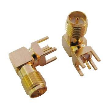 Sma Male Thru Hole Jack Ra PCB Antenna Connector