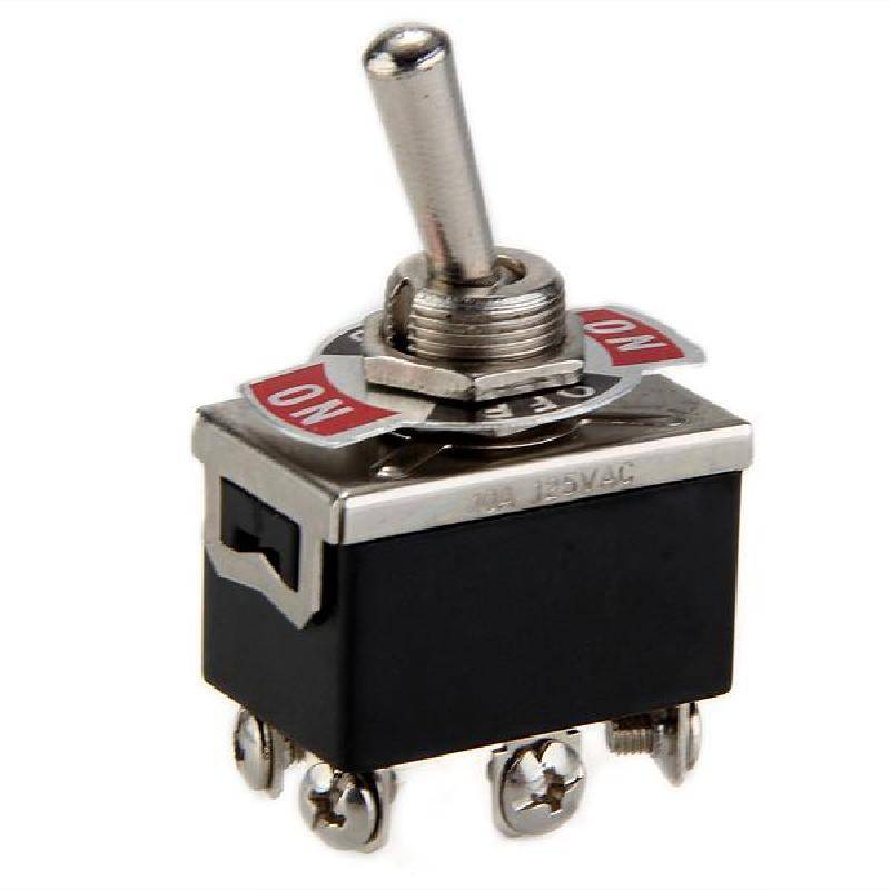 Large Toggle Switch 4 Pin 3 Way On/Off/On 15A 250V