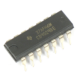 4024 DIP 7-Stage Binary Ripple Counter