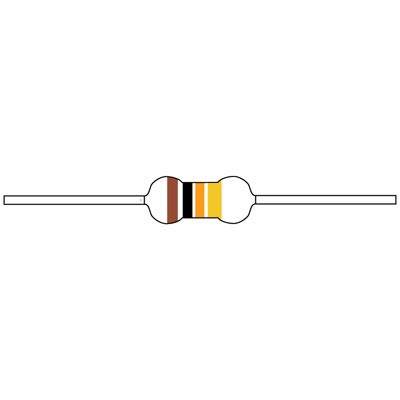 Resistor 100 Ohm 1/4 Watt 5%