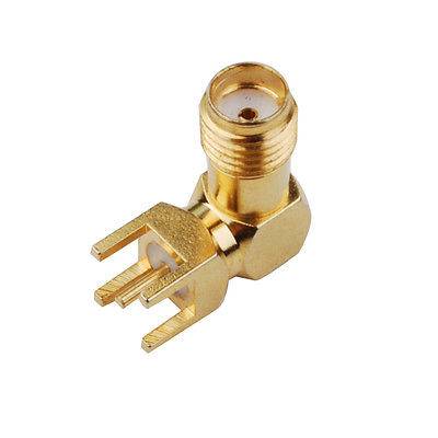 Sma Female Thru Hole Jack Ra PCB Antenna Connector