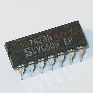 7428 DIP Quad 2-Input NOR Buffer