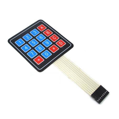 4×4 Keypad – Membrane Switch Keyboard