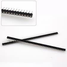 Pin Header Single Round Female 2.54 mm 40 Pin Straight