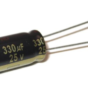 330UF 25V Aluminium Electrolytic Capacitor