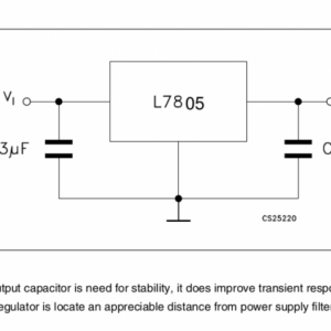 7805 Positive Voltage Regulator 5V