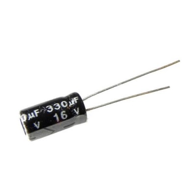 330UF 16V Aluminium Electrolytic Capacitor