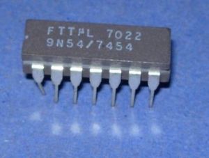 7454 DIP 4-Wide 2-Input AND-Or-Invert Gate