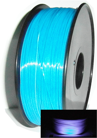 3D Printer ABS Filament 1.75mm Fluorescence Blue