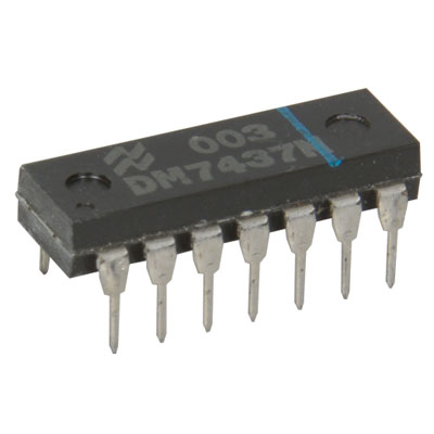 7437 DIP Quad 2-Input NAND Buffer