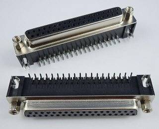 D-Sub Socket 37 Pin Female Parallel Port PCB 2 Rows