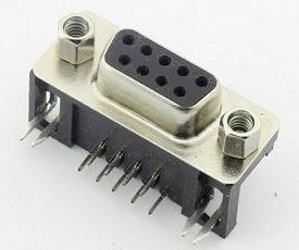 D-Sub Serial Socket 9 Pin Female