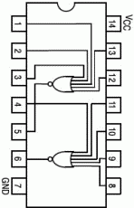 74260 DIP Dual 5-Input NOR Gate