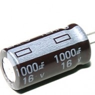 1000UF 16V Aluminium Electrolytic Capacitor